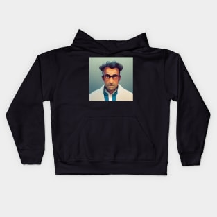 Male scientist | Comics Style Kids Hoodie